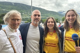 Madeleine Boll, Nicolas Beney, Tatiana Dumauthioz et Jessica Riva